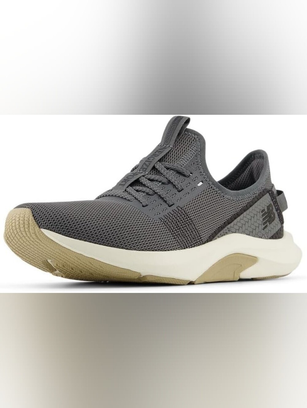 New Balance Women's Dynasoft Nergize Sport V2 Gray Mesh Slip-On Sneaker